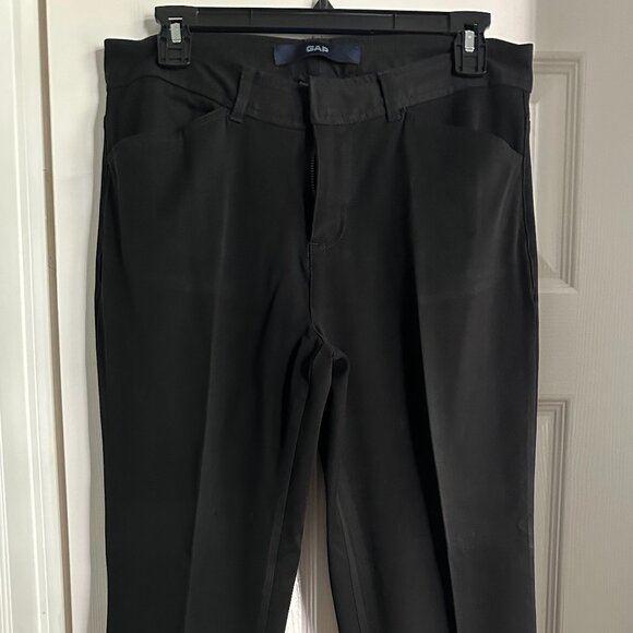 GAP Stretch Black Pants Size 6 - Picture 2 of 4